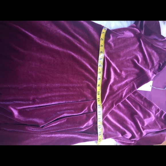 NWT a new day velvet wrap midi dress size xl - Picture 6 of 8
